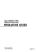 YOKOGAWA DL7440 Operation Manual preview