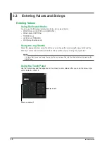 Предварительный просмотр 61 страницы YOKOGAWA DLM3000 User Manual