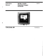 YOKOGAWA DO400 Instruction Manual preview