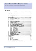 Preview for 2 page of YOKOGAWA Dpharp EJ 510 Series User Manual