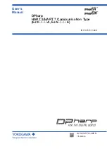 YOKOGAWA DPharp EJA-E Series User Manual preview