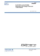 Preview for 1 page of YOKOGAWA DPharp EJX510B User Manual