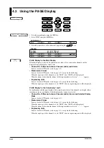 Preview for 83 page of YOKOGAWA DR130 User Manual