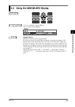 Предварительный просмотр 86 страницы YOKOGAWA DR130 User Manual