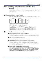 Preview for 44 page of YOKOGAWA DTSXL User Manual