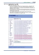 Preview for 223 page of YOKOGAWA DTSXL User Manual