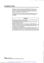 Preview for 4 page of YOKOGAWA DYNASERV DM Series Instruction Manual