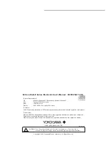 Preview for 51 page of YOKOGAWA EJX Series User Manual