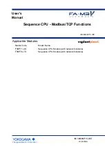 Preview for 1 page of YOKOGAWA F3SP71-4S User Manual