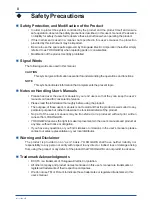 Preview for 3 page of YOKOGAWA FC500G User Manual