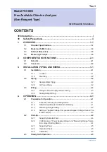 Preview for 6 page of YOKOGAWA FC500G User Manual