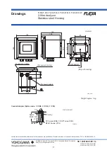 Preview for 1 page of YOKOGAWA FLEXA FLXA21-D-S Drawings