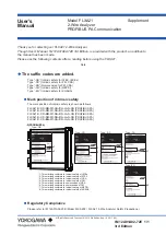 Предварительный просмотр 64 страницы YOKOGAWA FLXA21 User Manual