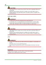 Preview for 18 page of YOKOGAWA GC8000 Installation Manual