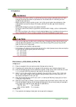 Preview for 21 page of YOKOGAWA GC8000 Installation Manual