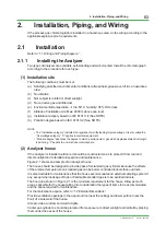 Preview for 53 page of YOKOGAWA GC8000 Installation Manual