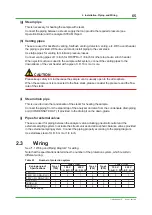 Preview for 65 page of YOKOGAWA GC8000 Installation Manual