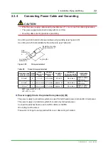 Preview for 77 page of YOKOGAWA GC8000 Installation Manual