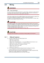 Preview for 29 page of YOKOGAWA GD402G /M1 User Manual