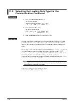 Preview for 167 page of YOKOGAWA GS820 User Manual