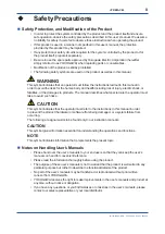 Preview for 3 page of YOKOGAWA IR202 User Manual