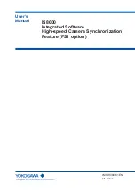 Preview for 1 page of YOKOGAWA IS8000 User Manual