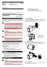 Preview for 1 page of YOKOGAWA Juxta UZ011 User Manual