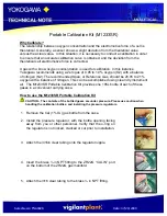 Preview for 1 page of YOKOGAWA M1233SR How To Use