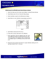 Preview for 2 page of YOKOGAWA M1233SR How To Use