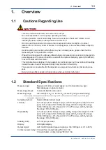 Preview for 8 page of YOKOGAWA OX100 User Manual