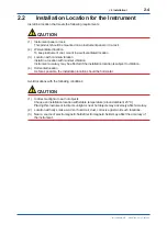 Preview for 17 page of YOKOGAWA OX100 User Manual