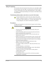 Preview for 4 page of YOKOGAWA PBD2000 User Manual