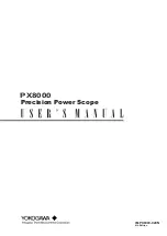 Preview for 1 page of YOKOGAWA PX8000 User Manual