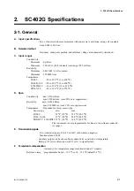 Preview for 10 page of YOKOGAWA SC402G User Manual