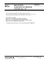 Preview for 83 page of YOKOGAWA SC402G User Manual