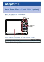 Preview for 207 page of YOKOGAWA ScopeCorder DL950 User Manual