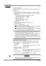 Preview for 78 page of YOKOGAWA TA720 User Manual