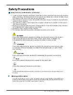 Preview for 3 page of YOKOGAWA TDLS220 User Manual