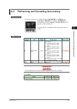 Предварительный просмотр 74 страницы YOKOGAWA UP35A User Manual