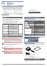 YOKOGAWA UPM101 User Manual preview