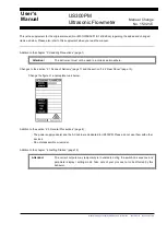 YOKOGAWA US300PM User Manual preview