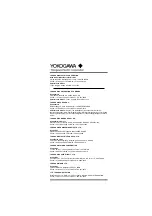 Preview for 24 page of YOKOGAWA UT150 User Manual