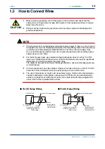 Предварительный просмотр 11 страницы YOKOGAWA UT350 Instruction Manual