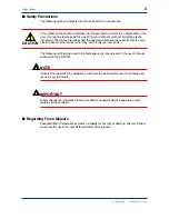 Предварительный просмотр 4 страницы YOKOGAWA UT750 Instruction Manual