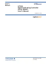 YOKOGAWA UTAdvanced UT32A User Manual preview