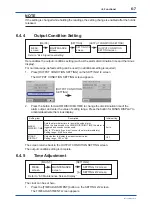 Preview for 64 page of YOKOGAWA UV700G User Manual