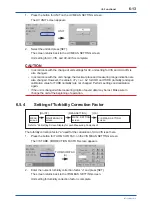 Preview for 70 page of YOKOGAWA UV700G User Manual