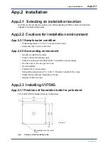 Preview for 118 page of YOKOGAWA UV700G User Manual