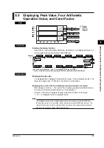 Предварительный просмотр 63 страницы YOKOGAWA WT200 User Manual