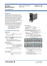 Предварительный просмотр 59 страницы YOKOGAWA Yew 80 Series User Manual